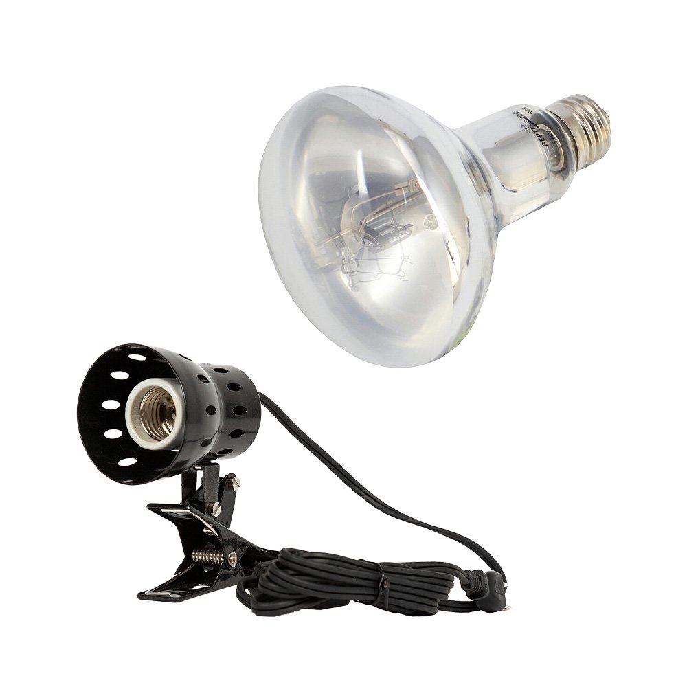 三晃商会　ＲＥＰＴＩＺＯＯ　スーパーサンＵＶ　１００Ｗ　＋　クリップランプスタンド　爬虫類　紫外線　ＣＲＣ17―41―10―20―70