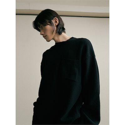 DRIES VAN NOTEN カシミヤ混 ポケット付き ファー マフラー 【公式通販】