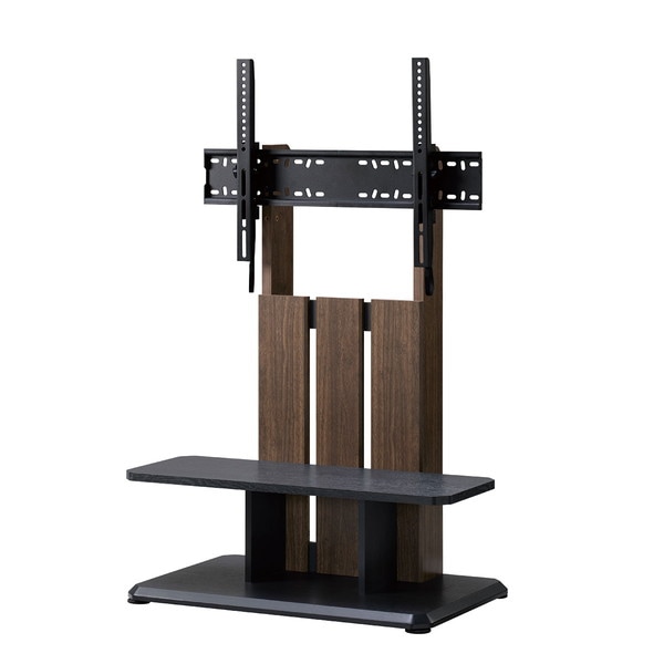 DCK-1280FS-BR 壁寄せテレビ台 ダークブラウン