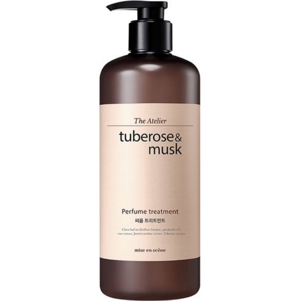 ディアトリエ パフューム ヘアトリートメント チューベローズアンドマスク, 900ml*1ea (毛髪保湿/つむじ臭管理/残香)