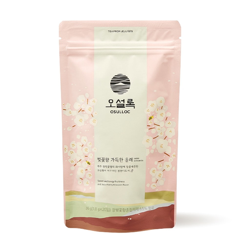 オソロク桜の花いっぱいのオレティーバッグ1.8g20個入り1個