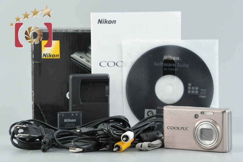 COOLPIX S600 ピンクゴールド コンパクトデジタルカメラ 元箱付き