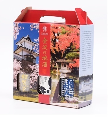 【送料無料】日本酒 石川県 福光屋金沢の地酒 300ml3本セット BOX【6セット入り】【北海道東北四国九州北海道東北四国九州沖縄県は必ず送料がかか