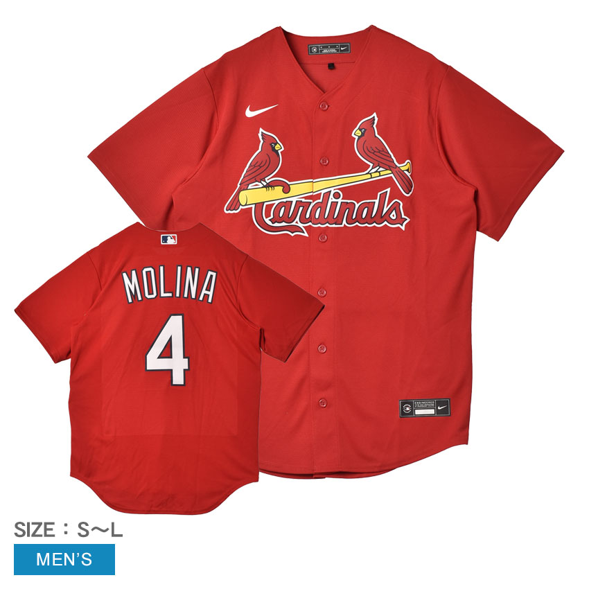 OFFICIAL REPLICA JERSEY T770-SCSS メンズ ヤディアーモリーナ セントルイスカージナルス MLB メジャーリーグ トップス ベースボールシャツ ユニフォーム