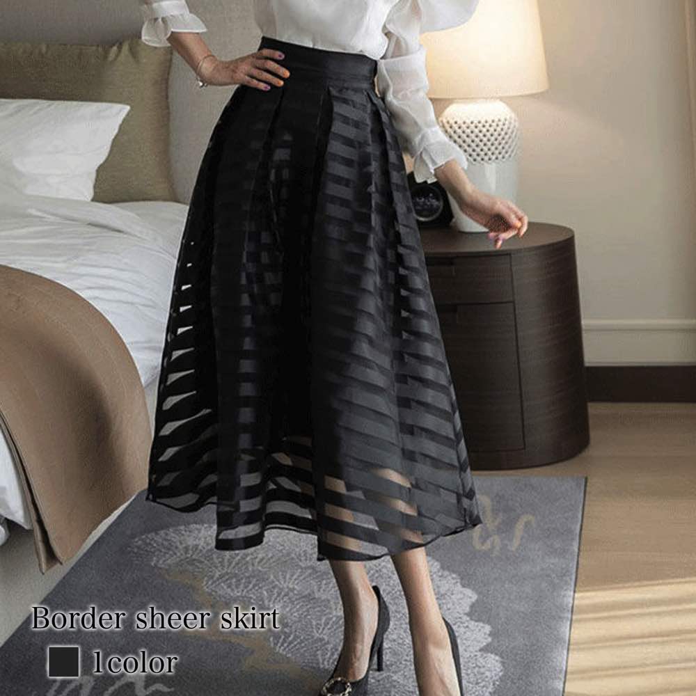 スカート レディース ボーダーシアースカート ロング スカーチョ ゴルフウェア 冬 きれいめ 夏 タイトスカート パンツ フレアスカート カジュアル 膝丈 ニット スポーツ 40代 春 ひざ丈 プリー