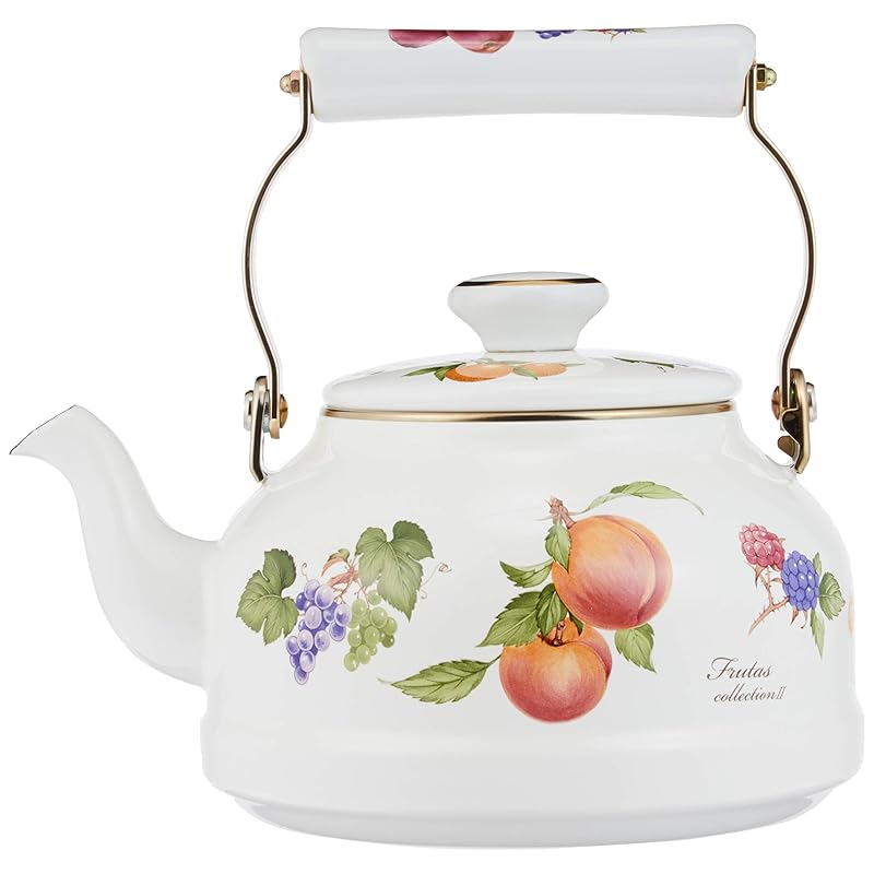 即納：富士ホーロー ケトル 2.3L フルータスコレクション2 FTCS-2.3K