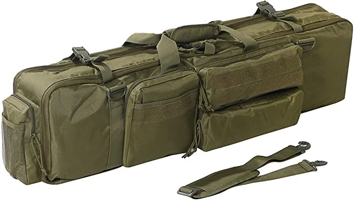 ガンケース 大容量 W100cm 2本 2丁 収納 ライフル ソフト サバゲー カメラ 三脚 釣り 6,769円
