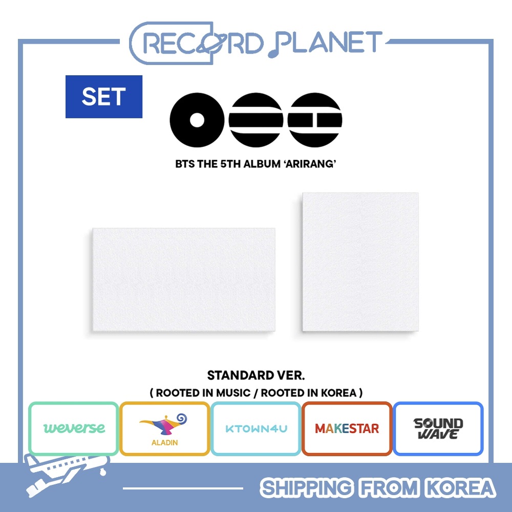 ONLINE特典+ 2種セット BTS [ ARIRANG ] 5th Full Album