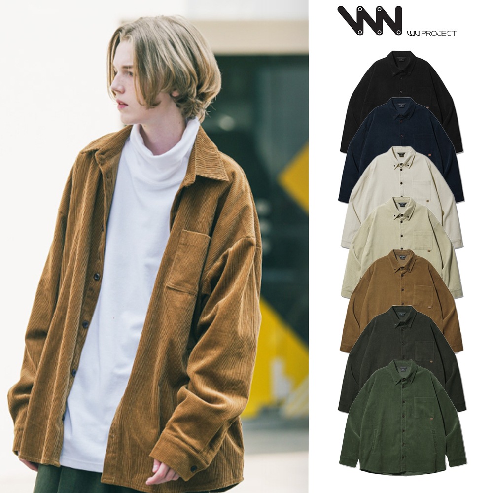 [WV PROJECT] pretzel corduroy shirts