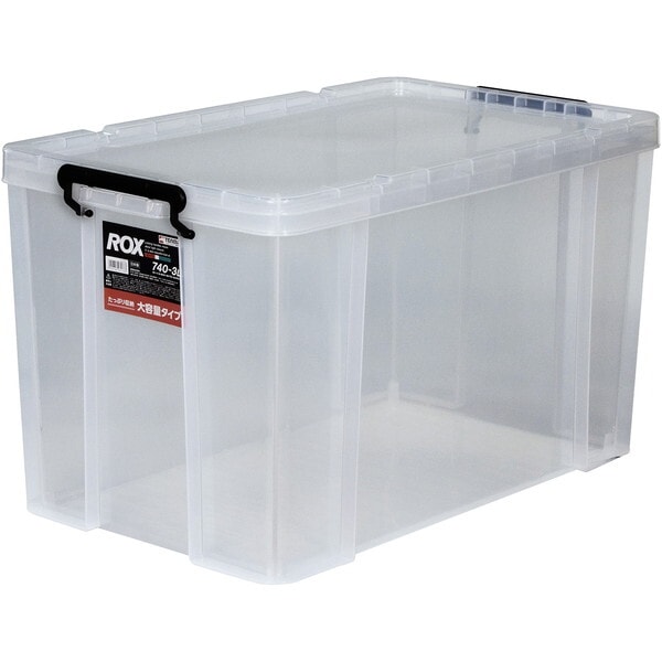 天馬(Tenma) ロックス740-3L(2個セット) クリア 収納ケース メーカー直送