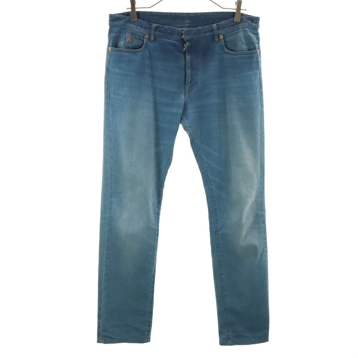 Maison Martin Margiela メゾンマルタンマルジェラ イタリア製 スリム デニムパンツ 48 ウォッシュブルー ジーンズ メンズ 古着