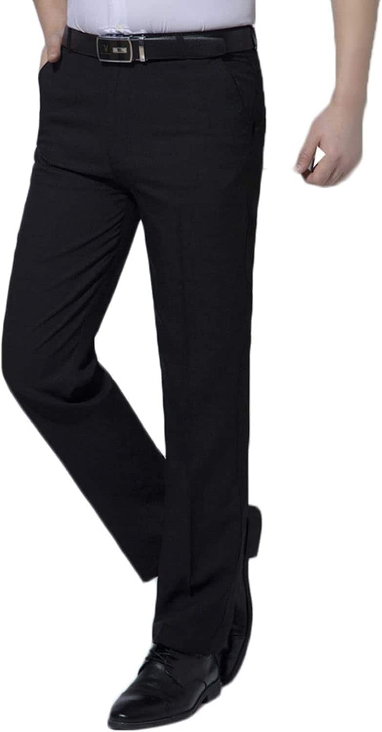 リネン 洗える ビジネス スラックス 楽々ストレッチ ウォッシャブル ロングパンツ メンズ スーツパンツ ワンタック リンネル イージーパンツ 無地 紳士 薄手 春夏用 通気 ストレートシル