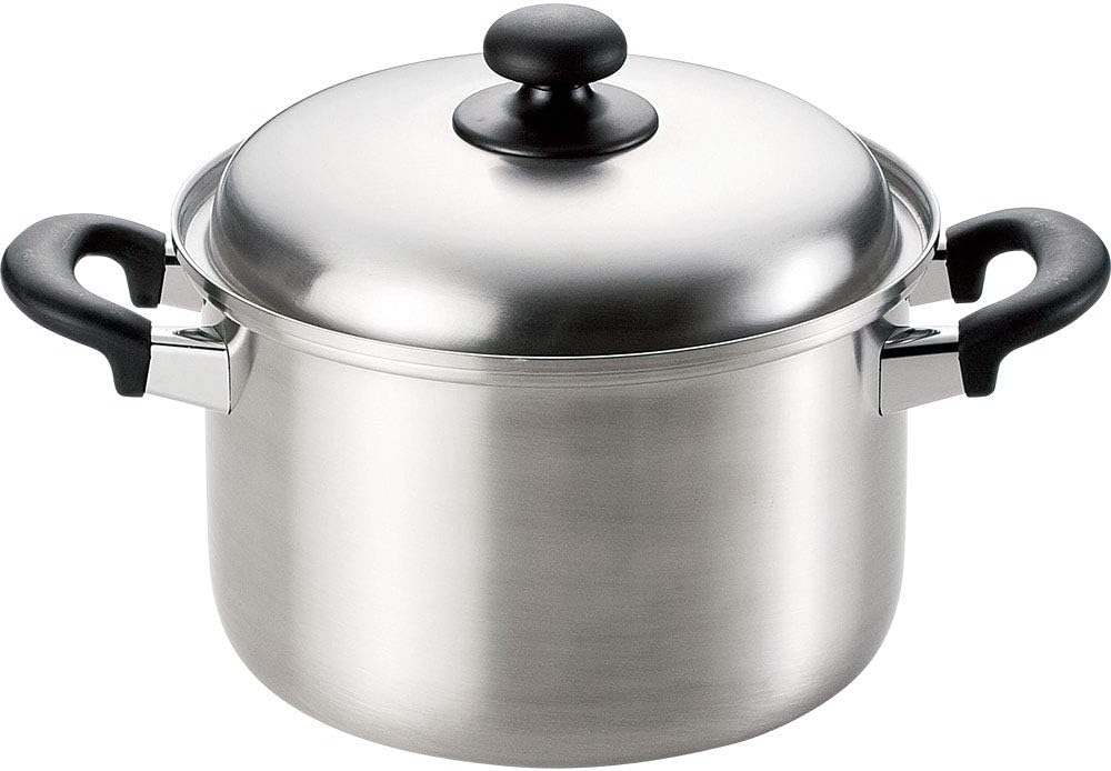 和平フレイズ 燕三条 職人仕事が生み出すこだわりの道具 深型両手鍋 22cm IH対応 熱伝導・保温性の良い三層鋼 TY-015 匠弥 たくみや