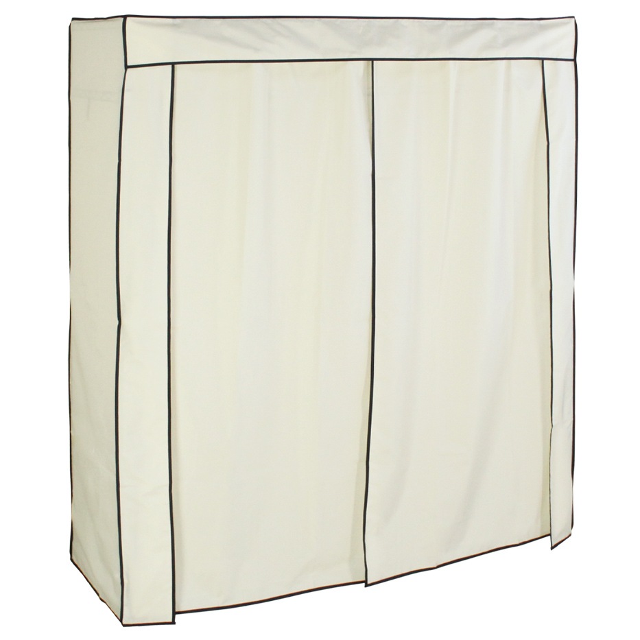 【ラックカバー単品】 ハンガーラックカバー 幅150 洗えるカバー スチールラック クローゼットハンガー パイプハンガーカバー