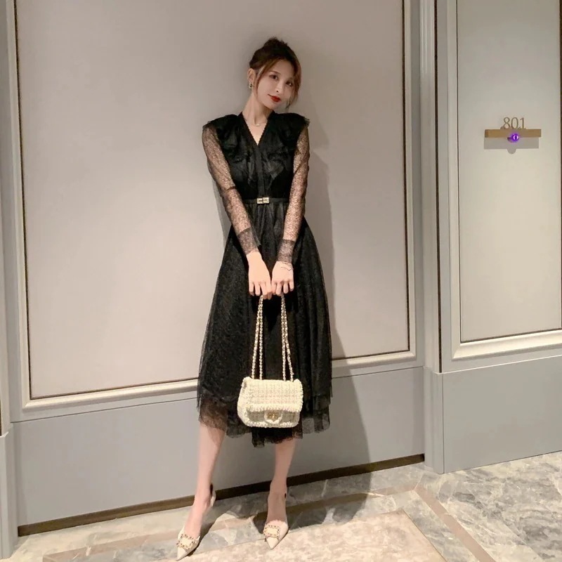 ドレス チュール 秋 結婚式 同窓会 vネック ウェディング 二次会 卒業式 大人 着痩せ お呼ばれ 成人式 ワンピ 20％割】 披露宴 【Fellow パーティー