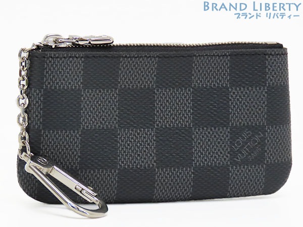 未使用ルイヴィトンダミエグラフィットポシェットクレキーリング付きコインケース小銭入れコンパクト財布ブラックN60155 29,250円