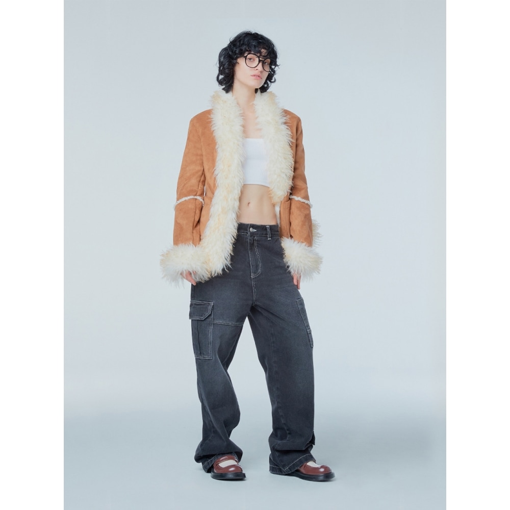 INSTANTFUNKスリムエコパーマスタングキャメル