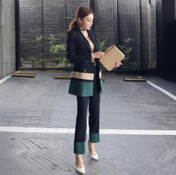 スーツ レディース パンツスーツ セットアップ フォーマルスーツ ジャケット パンツ ロング 長袖 無地 シンプル フォーマル ビジネス オフィス 通勤 ママ 入学式 入園式 卒業式 卒園 5,524円