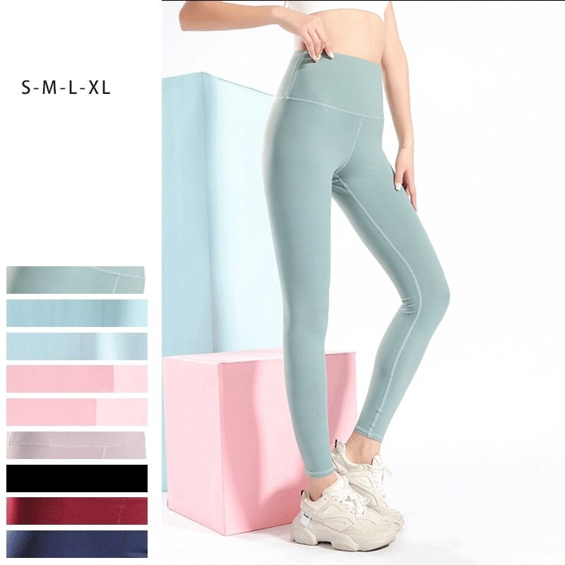 スウェットパンツ ハイウエスト ヨガのズボン速乾フィットネスパンツジョガーパンツLFZ127 母の日 母の日-0003334