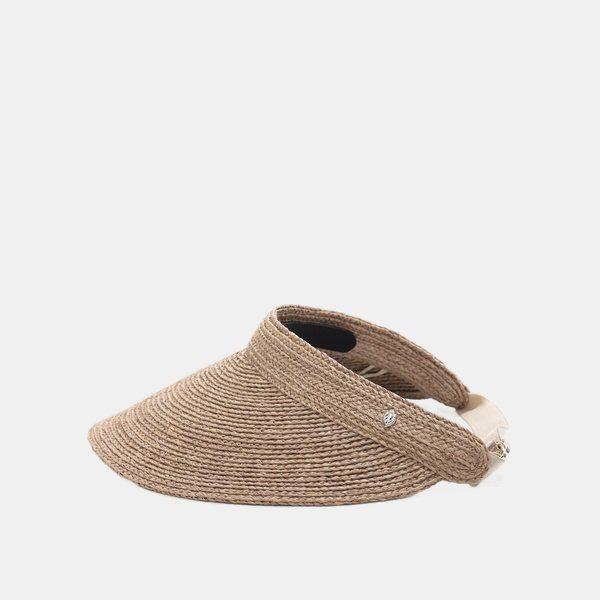 26SS KIRSTEN 커스틴 バイザー NOUGAT HAT52474