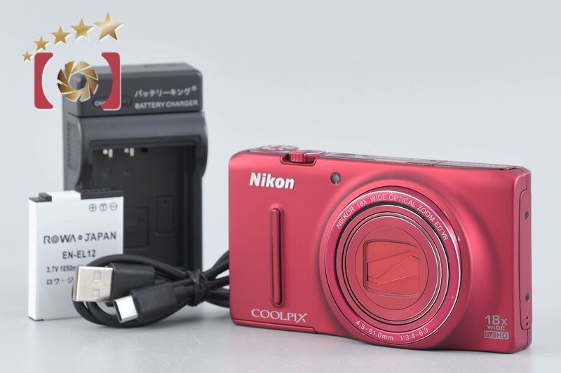 COOLPIX S9400 ヴェルヴェットレッド コンパクトデジタルカメラ