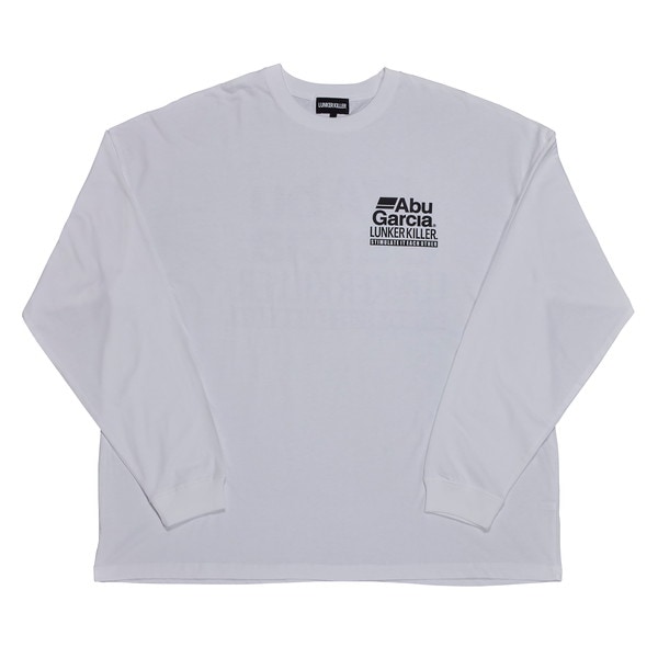 アブガルシア ウェア Abu x ランカーキラー ビッグロングスリーブT ホワイト XL 5,346円