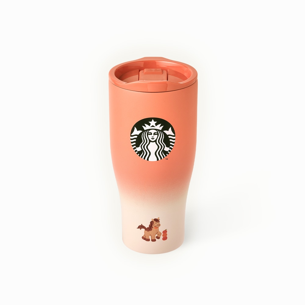 SS ベビーポニー タンジェリン タンブラー 784ml 韓国スターバ グッズ