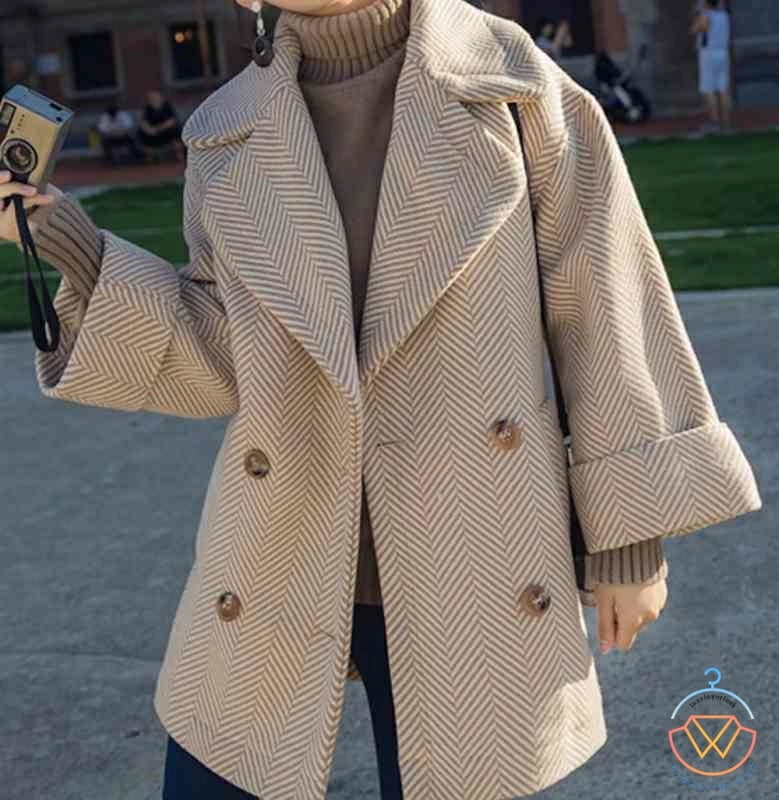 チェスターコート レディース 軽い 着こなし ステンカラーコート ショート 40代 秋 トレンチコート 英国 50代 服 チェック 細身 ショート丈 人気 春 キャメル ダブル ブランド アウター 大 8,453円