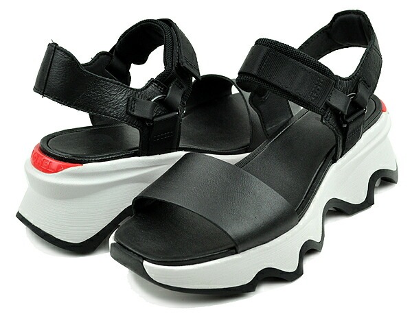 キネティック インパクト ワイストラップ ハイ サンダル nl4962-010 シャークソール Yストラップ ブラック