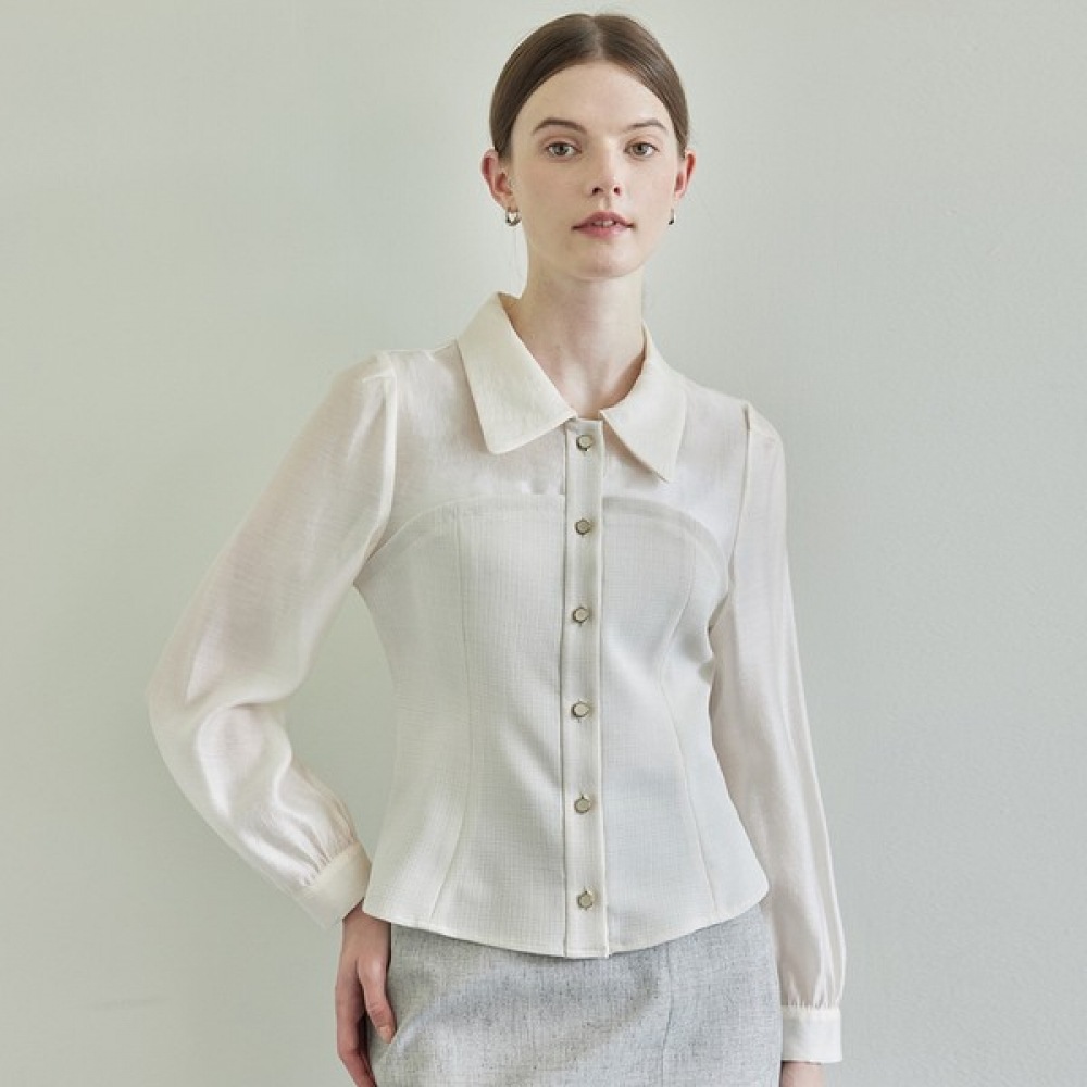 (リアーナニューヨーク) ビスティエコンビブラウス RSCWBL030