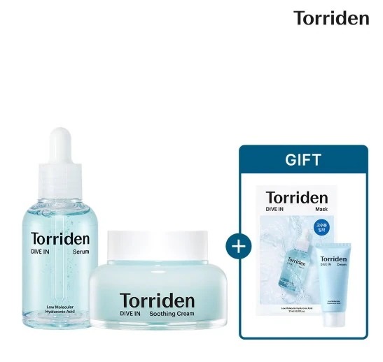 トリデンダイブインヒアルロン酸セラム50ml+スライディングクリーム100ml(+ダイブインクリーム20ml+マスク1枚)