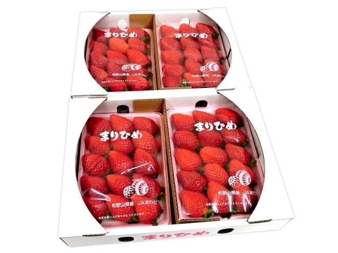 和歌山県 =まりひめいちご（毬姫苺）= 秀品 2パック入り（1