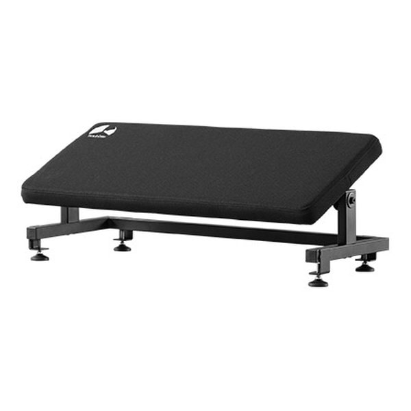 チルトフットレストワイド 幅700mm/ブラック BFT-700-BK