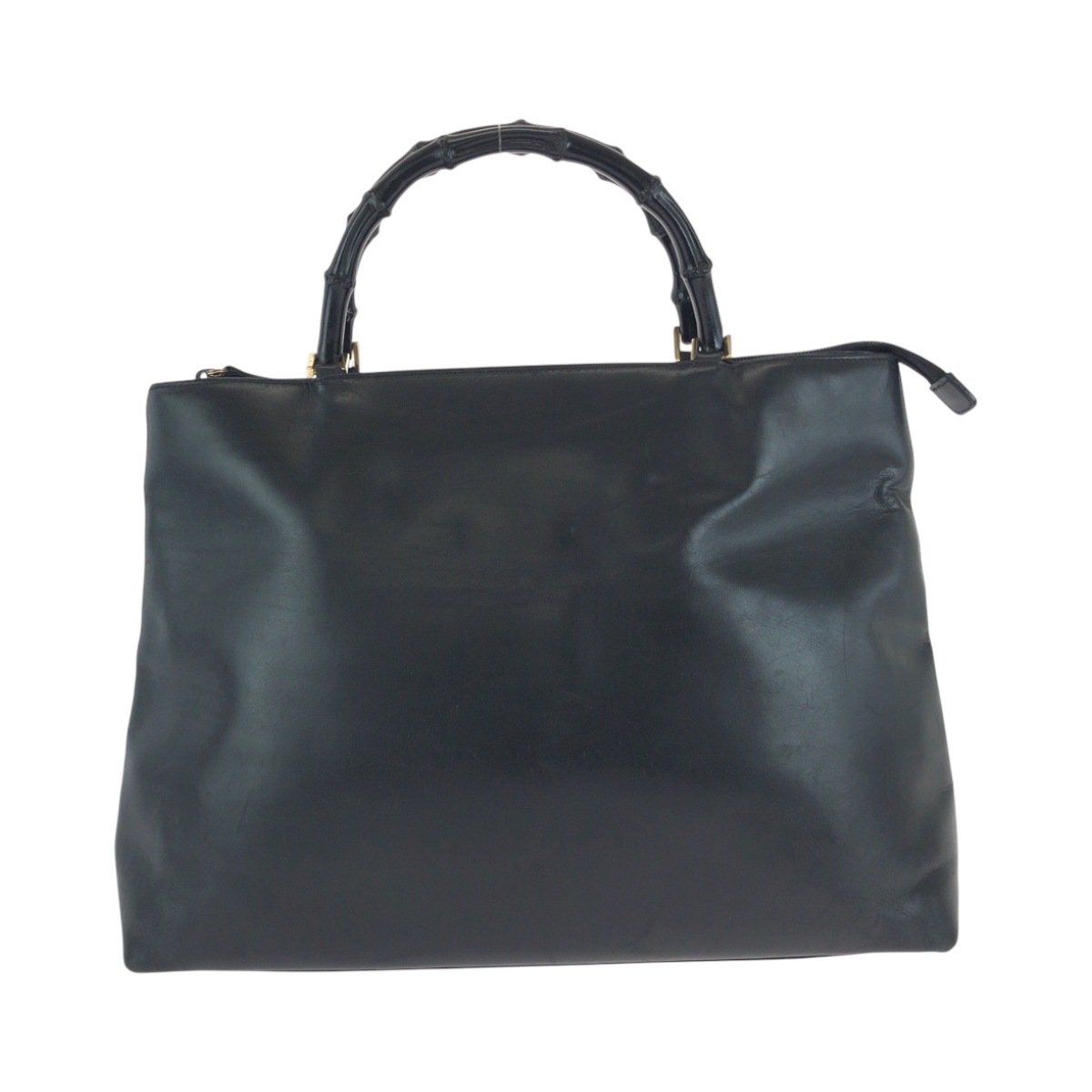 バンブー ブラック 黒 ゴールド金具 レザー 002 2122 0507 トートバッグ ショルダーバッグ レディース 502228