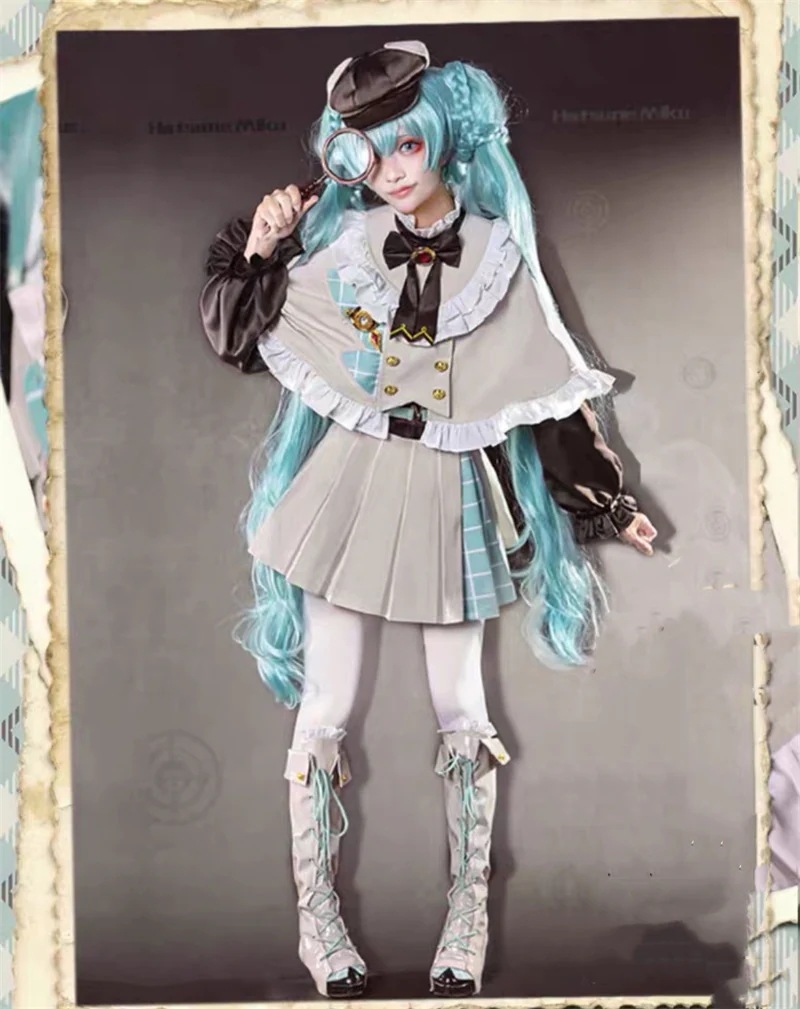初音ミク 探偵 コスプレ 衣装