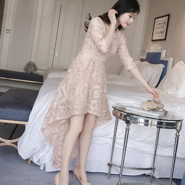 ドレス 衣装 ワンピース パーティードレス カラードレス ロングドレス 演奏会ドレス 演奏会用ドレス 発表会ドレス ステージドレス 舞台衣装 舞台ドレス ワンピースドレス コスチューム ミモレ丈