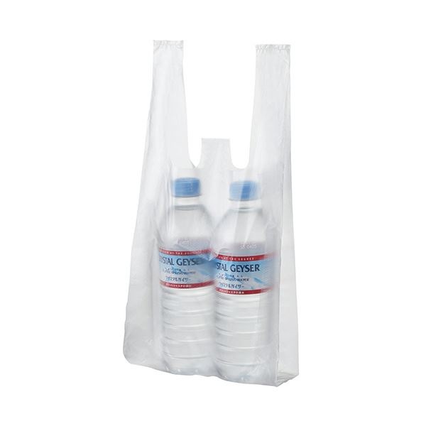 （まとめ） TANOSEE 半透明レジ袋 12号ヨコ180タテ380マチ幅110mm 1セット（1000枚：100枚10パック） 10セット 17,958円