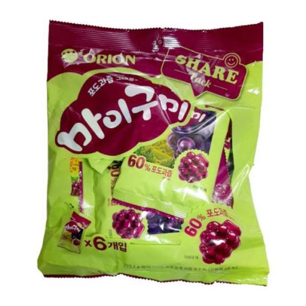 オリオンマイグミ 6Pぶどう味 259.2g x 12個