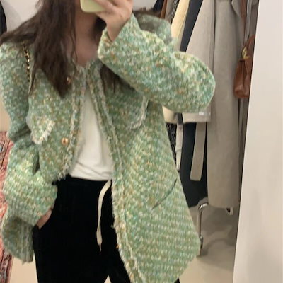 ジャケット人気ボアアウター新作レディース 長袖 韓国ファッションボアコート もこもこジャンパーノーカラーコートキルティングアウター上品 通勤