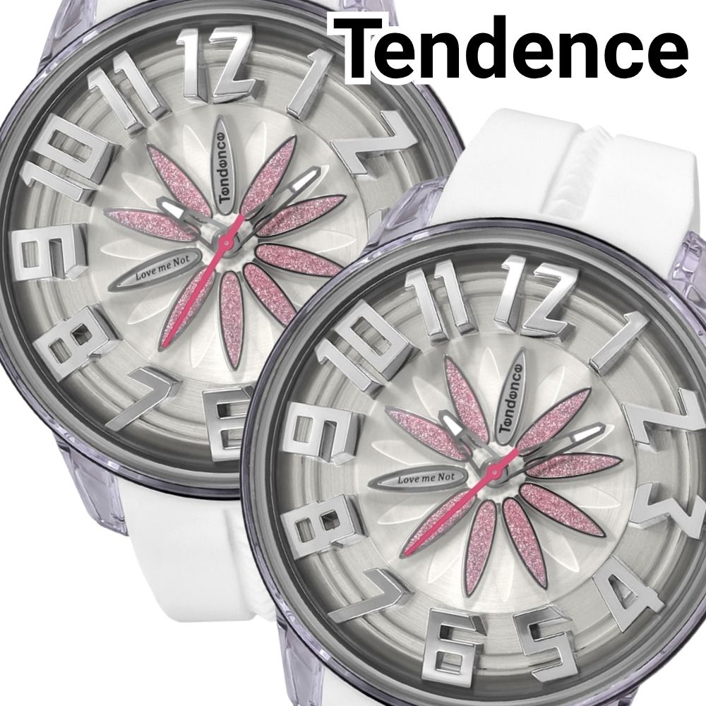 ペアウォッチ テンデンス 腕時計 メンズ レディース キングドーム お揃い ペアセット 10代 20代 30代 防水 シリコンベルト ホワイト カジュアル おしゃれ 誕生日 記念日 プレゼント ペアギ