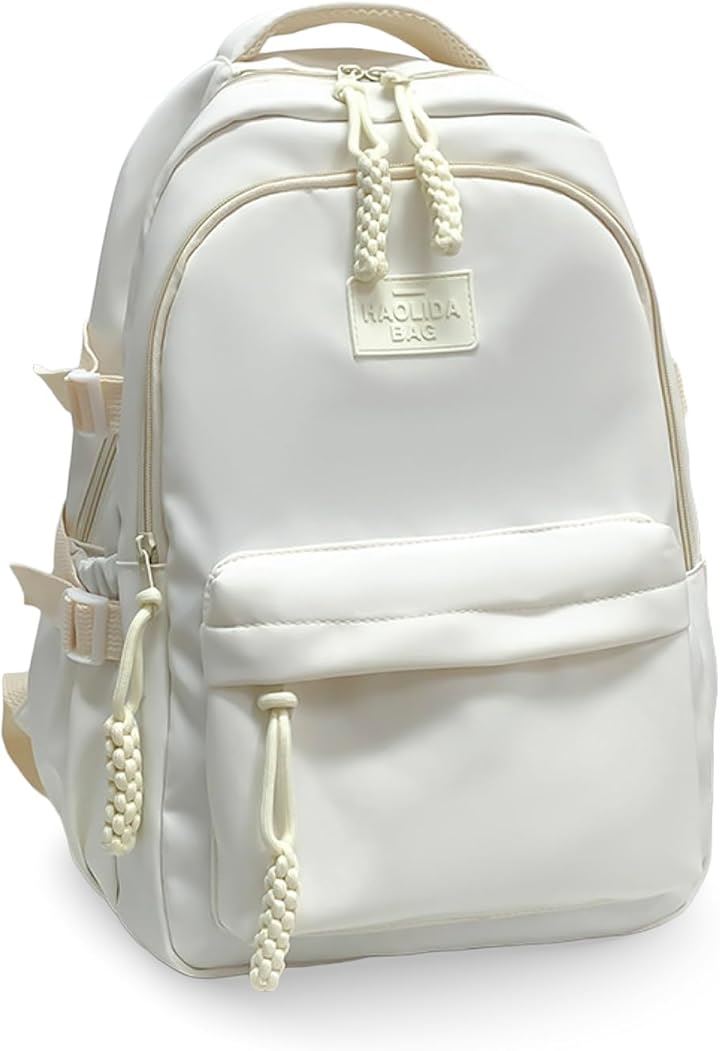 リュック キッズ 女の子 小学生 子供 リュックサック 中学生 大容量 軽量 ナイロン 通学 a4 キッズリュック(ホワイト, ミディアム) 4,913円