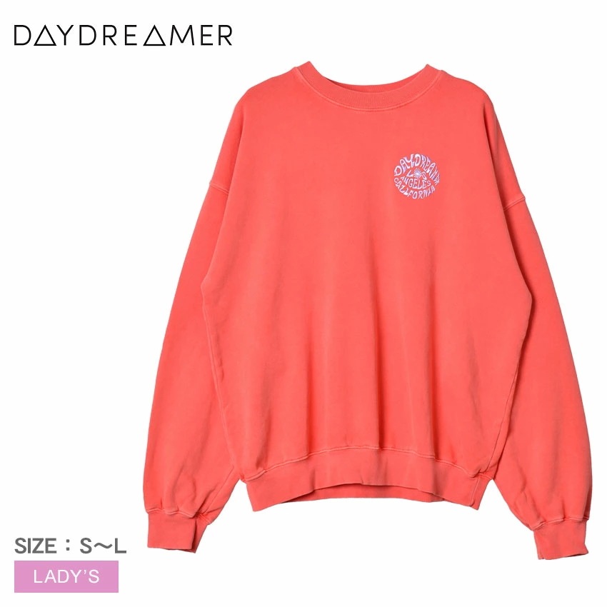 デイドリーマー アンダー ザ サン ロゴ ボーイフレンド クルー S560G4308 レディース