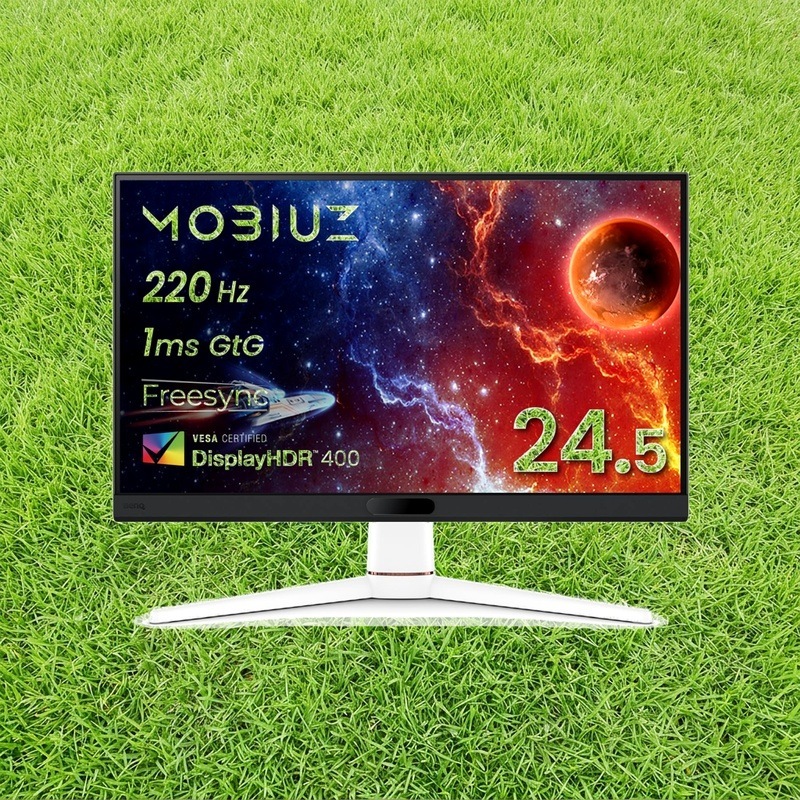 ベンキュージャパン BenQ MOBIUZ EX251 ゲーミングモニター(24.5インチ/Full HD/220Hz/1ms/HDR 400/スピーカー(2.5W×2)搭載/FreeSync/輝度自