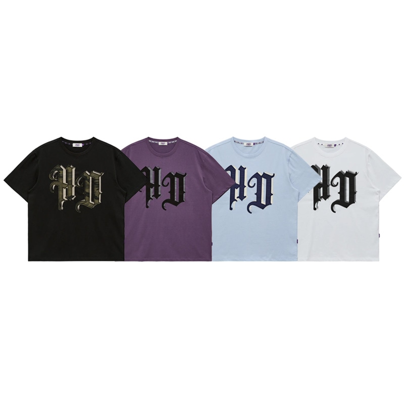 [韓国 アイドル 着用] HD Applique half sleeve T-shirt 半袖 Tシャツ レディース メンズ 大きいサイズ LUN8 ジュヌ ONF イーション
