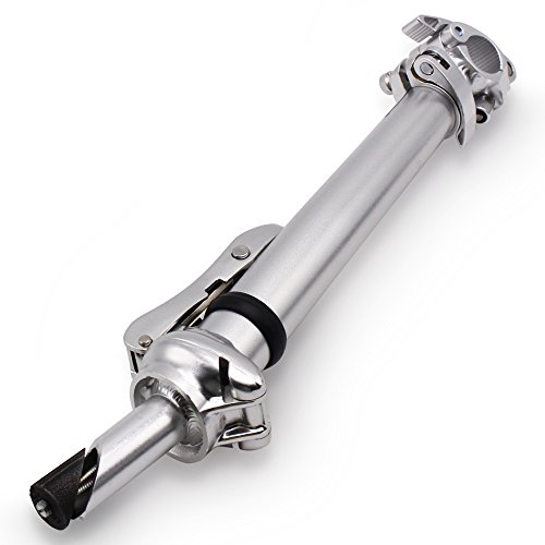 色：シルバー SENQI ハンドル 折りたたみ式 自転車 ライザーステム アルミニウム合金 調節可能