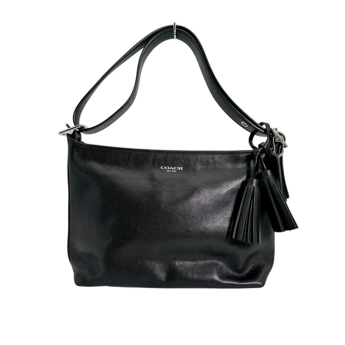 25355 レガシー タッセル トートバッグ ブラック