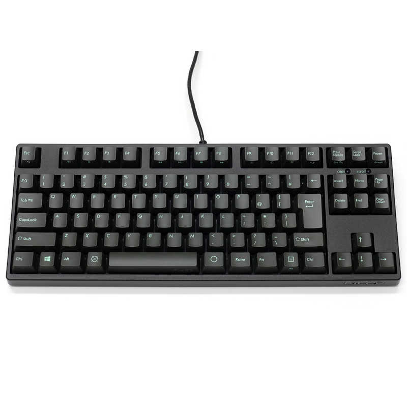 FILCO　キーボード テンキーレス Majestouch＋ASK 日本語かななし(茶軸) ［有線 /PS/2・USB］ アスファルト/ブラック　FKBN91MNAS3GMB