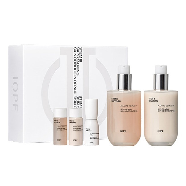 ステム3 スペシャル 基礎化粧品 2点セッ/ソープナー150ml + エマルジョン150ml + 贈呈3種