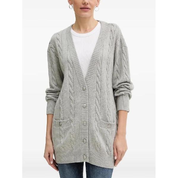 25 FW ケーブルニットボタンカーディガン W5BR37Z1192 TP449412528