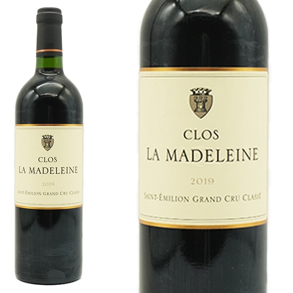 クロ ラ マドレーヌ 2019 AOCサン テミリオン グラン クリュ クラッセ(サンテミリオン特別級) (ムエックス家所有) 14.5%Clos la Madeleine 2019 Jean